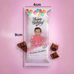 Personalized KitKat chocolate with custom printed wrapper